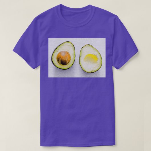 Avocado halves t-shirt (Design voorkant)