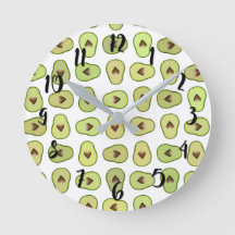 Avocado Hart Fruit Trendy Voedsel Whimsical Koel