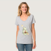Avocado Hart Lepel T-shirt (Voorkant volledig)
