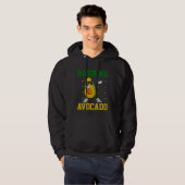 Avocado  Healthy Fruit Guacamole Vegetarian Vegan  Hoodie (Voorkant volledig)