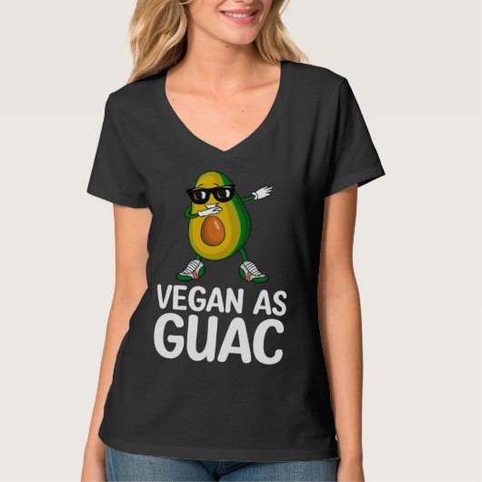 Avocado  Healthy Fruit Guacamole Vegetarian Vegan  T-shirt (Voorkant)