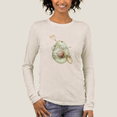 Avocado Heart Spoon Tri-Blend Shirt (Voorkant)
