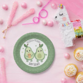 Avocado Heilige Guacamole Baby shower Papieren Bordje (Feest)