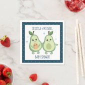 Avocado Heilige Guacamole Baby shower Servet (Insitu)