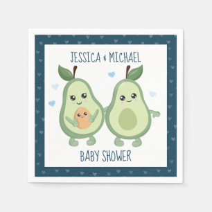 Avocado Heilige Guacamole Baby shower Servet