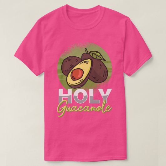 Avocado Heilige Guacamole Cinco De Mayo Vegan Diee T-shirt (Design voorkant)
