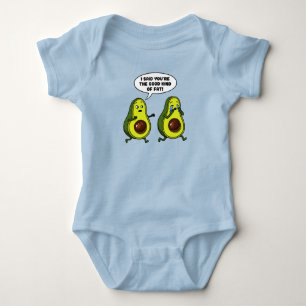Avocado het goede soort vet grappenmaker Vegan Jok Romper
