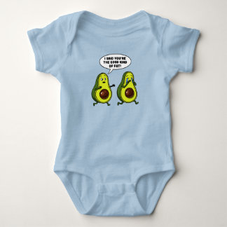 Avocado het goede soort vet grappenmaker Vegan Jok Romper