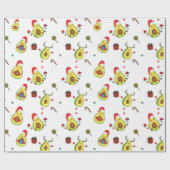 Avocado Holiday Wrapping Paper Cadeaupapier (Vlak)