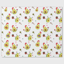 Avocado Holiday Wrapping Paper Cadeaupapier