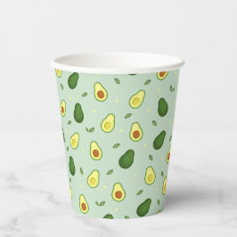 Avocado Holy Guacamole Groen Baby shower Verjaarda Papieren Bekers