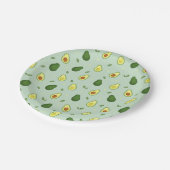 Avocado Holy Guacamole Groen Baby shower Verjaarda Papieren Bordje (Gekanteld)