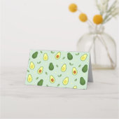 Avocado Holy Guacamole Groen Baby shower Verjaarda Plaatskaartje (Achterkant)