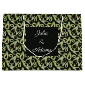 Avocado Hue Groene Cadeautas (Voorkant)