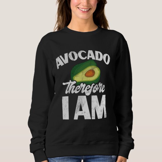 Avocado, ik ben een avocado trui (Voorkant)