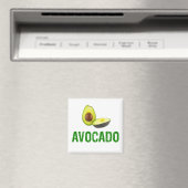 Avocado, ik hou van avocado magneet (Insitu (Vaatwasser))