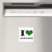 Avocado, ik hou van avocado magneet (Insitu (Vaatwasser))