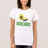 Avocado, ik hou van avocado t-shirt (Voorkant)