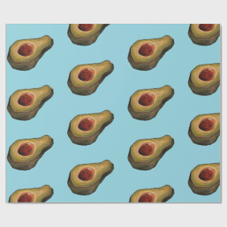 Avocado-illusie cadeaupapier