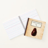  avocado illustratie gepersonaliseerde comp notitieboek (Binnen)