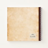  avocado illustratie gepersonaliseerde comp notitieboek (Achterkant)