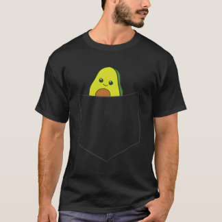 Avocado in Pocket Vegan Food Avocado in Pocket T-shirt