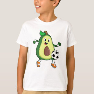 Avocado in Soccer Sports T-shirt