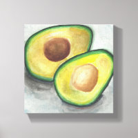 Avocado in Waterverf