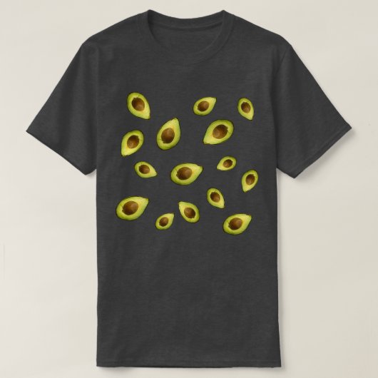 Avocado iPhone-zaak T-shirt (Design voorkant)