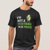 Avocado Is A Fruit Or A Vegetable Funny Avocado T-shirt (Voorkant)