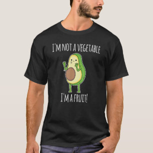 Avocado is een vrucht of groente, grappige Avocado T-shirt