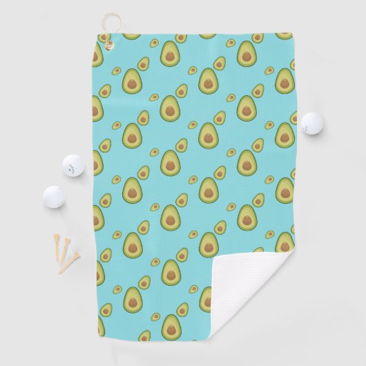 Avocado is mijn gedistilleerde fruit golfhanddoek (Insitu)