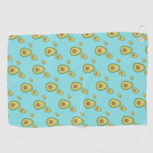 Avocado is mijn gedistilleerde fruit golfhanddoek (Horizontaal)