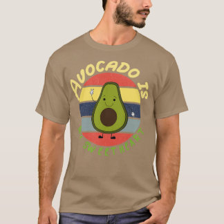 Avocado is mijn liefje Avocado Gift Vegan Vegeta T-shirt
