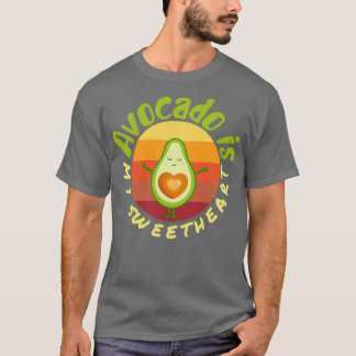 Avocado is mijn liefje Avocado Gift Vegan Vegeta T-shirt