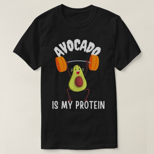 Avocado is mijn proteïne Classic TShirt (Design voorkant)