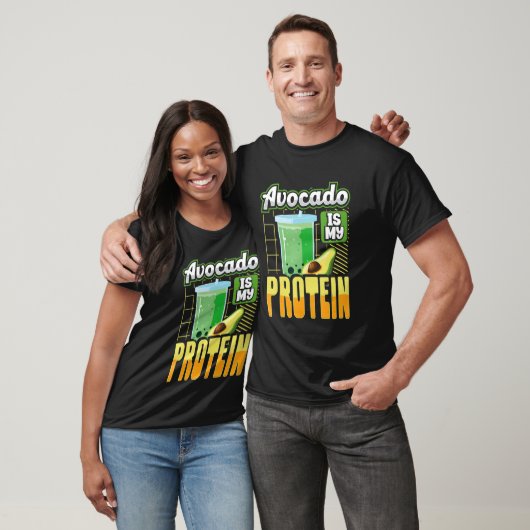 Avocado is mijn proteïne Shake Gym Workout Fitness T-shirt (Unisex)