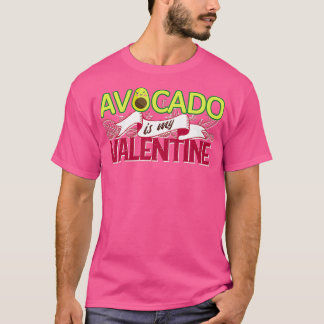 avocado is mijn valentijn 54 t-shirt