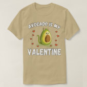 Avocado is mijn Valentijn 56 T-shirt (Design voorkant)