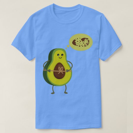 Avocado Issues Smart Avocado T-shirt (Design voorkant)