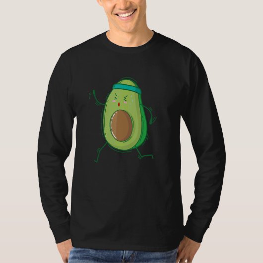 Avocado Joggen T-shirt (Voorkant)