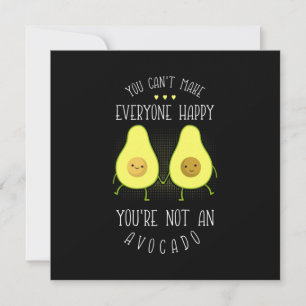 Avocado kan iedereen gelukkig maken kaart