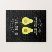 Avocado kan iedereen tevreden maken legpuzzel (Horizontaal)