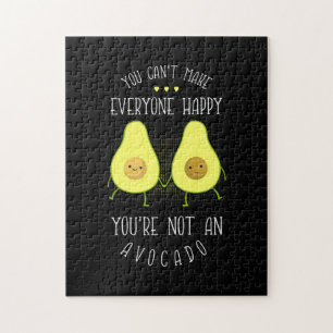 Avocado kan iedereen tevreden maken legpuzzel