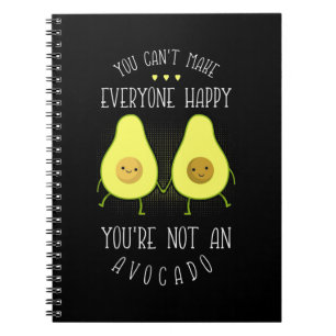 Avocado kan iedereen tevreden maken notitieboek