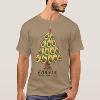 Avocado kerstboom 10 t-shirt