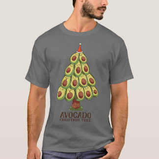 Avocado kerstboom 3 t-shirt