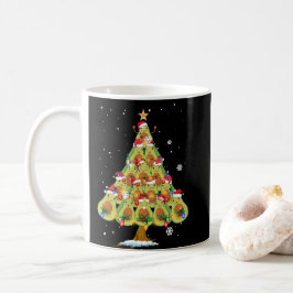 Avocado kerstboom Santa ELF Avocado Lover Koffiemok