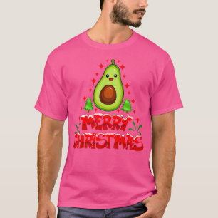 Avocado Kerstmis 5 T-shirt