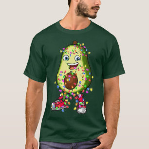 Avocado Kerstmis 8 T-shirt